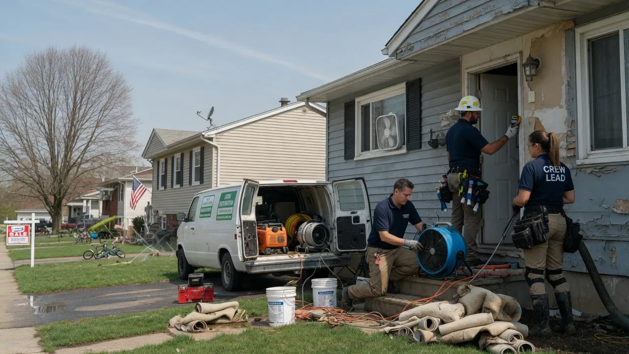 Flood Cleanup in Country Club Hills, IL near me